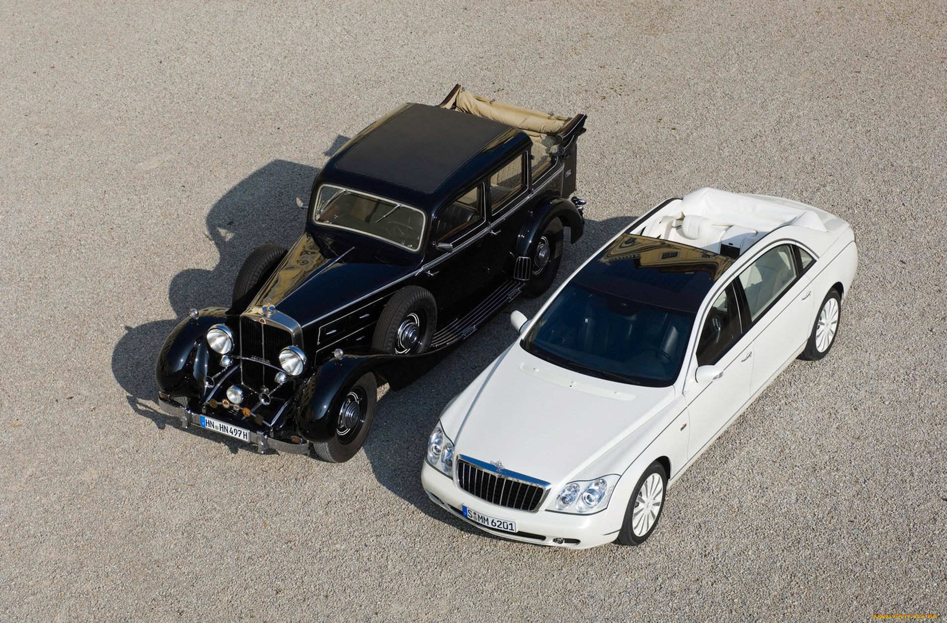 maybach landaulet 2009 and maybach landaulet retro car, , maybach, retro, landaulet, car, 2009